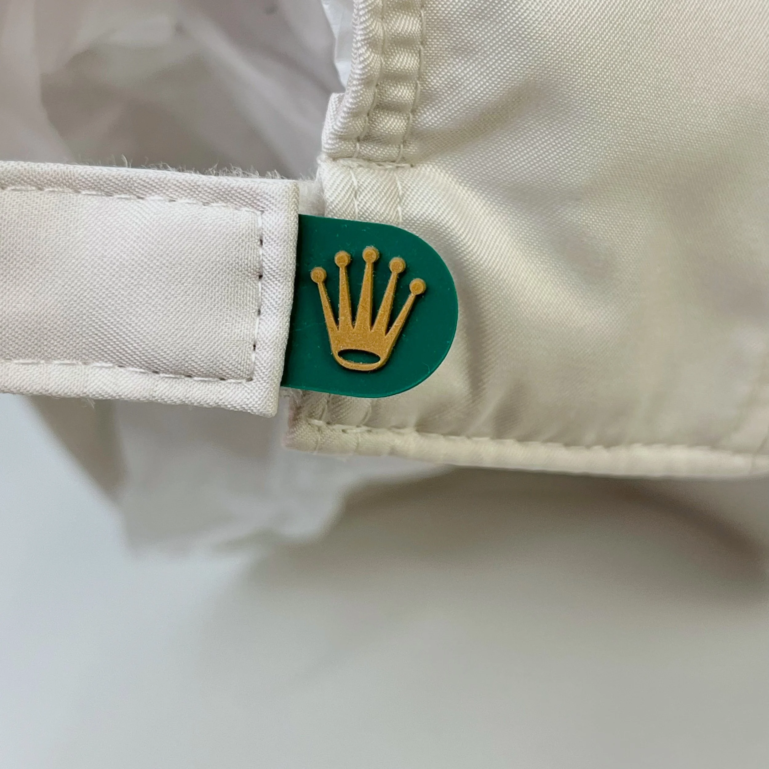 Rolex White Embroidered Luxury Baseball Cap